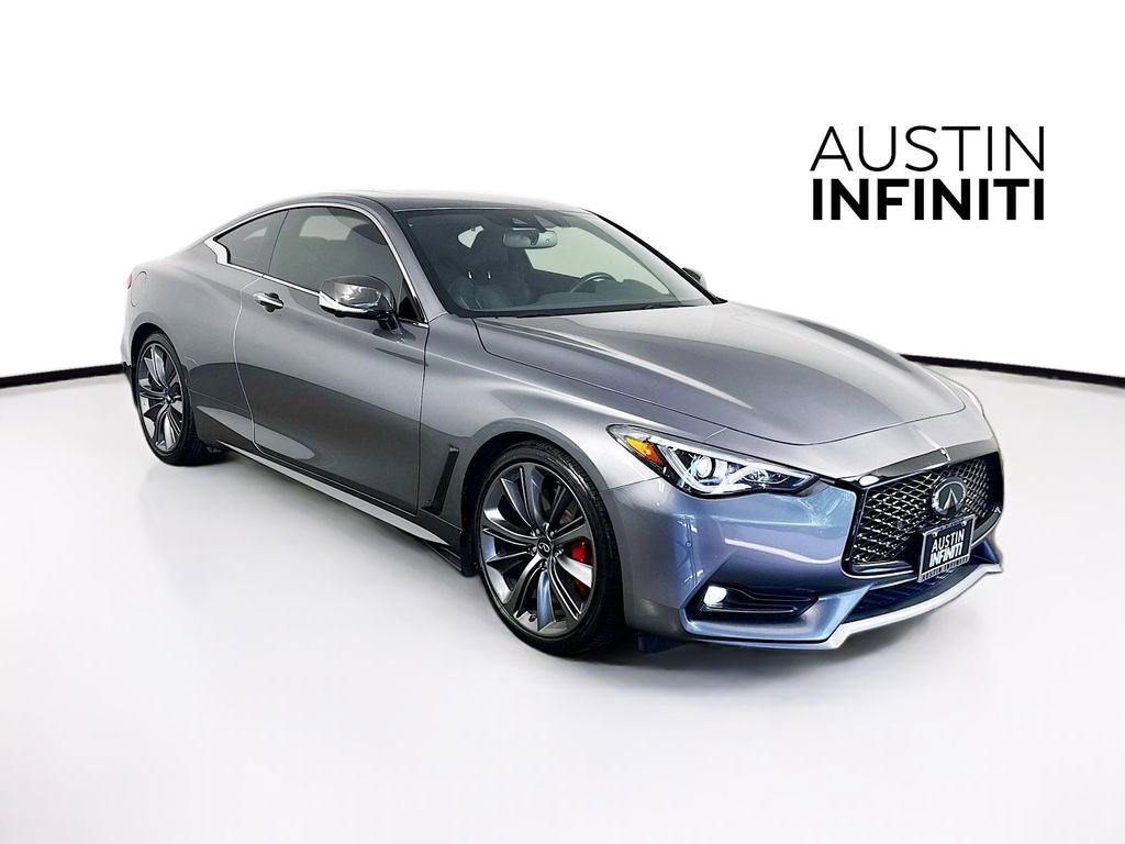 Certified 2021 INFINITI Q60 Red Sport 400 w/ Carbon Fiber Package