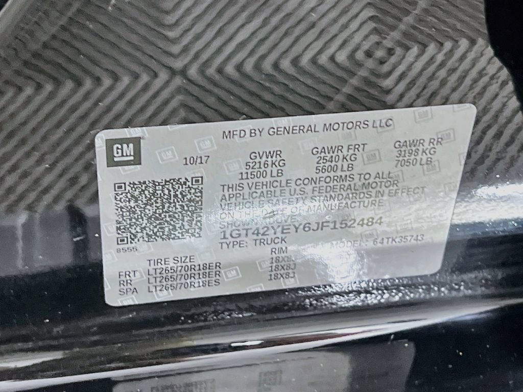 Certified 2018 GMC Sierra 3500 Denali w/ Duramax Plus Package AWD/4WD image 29