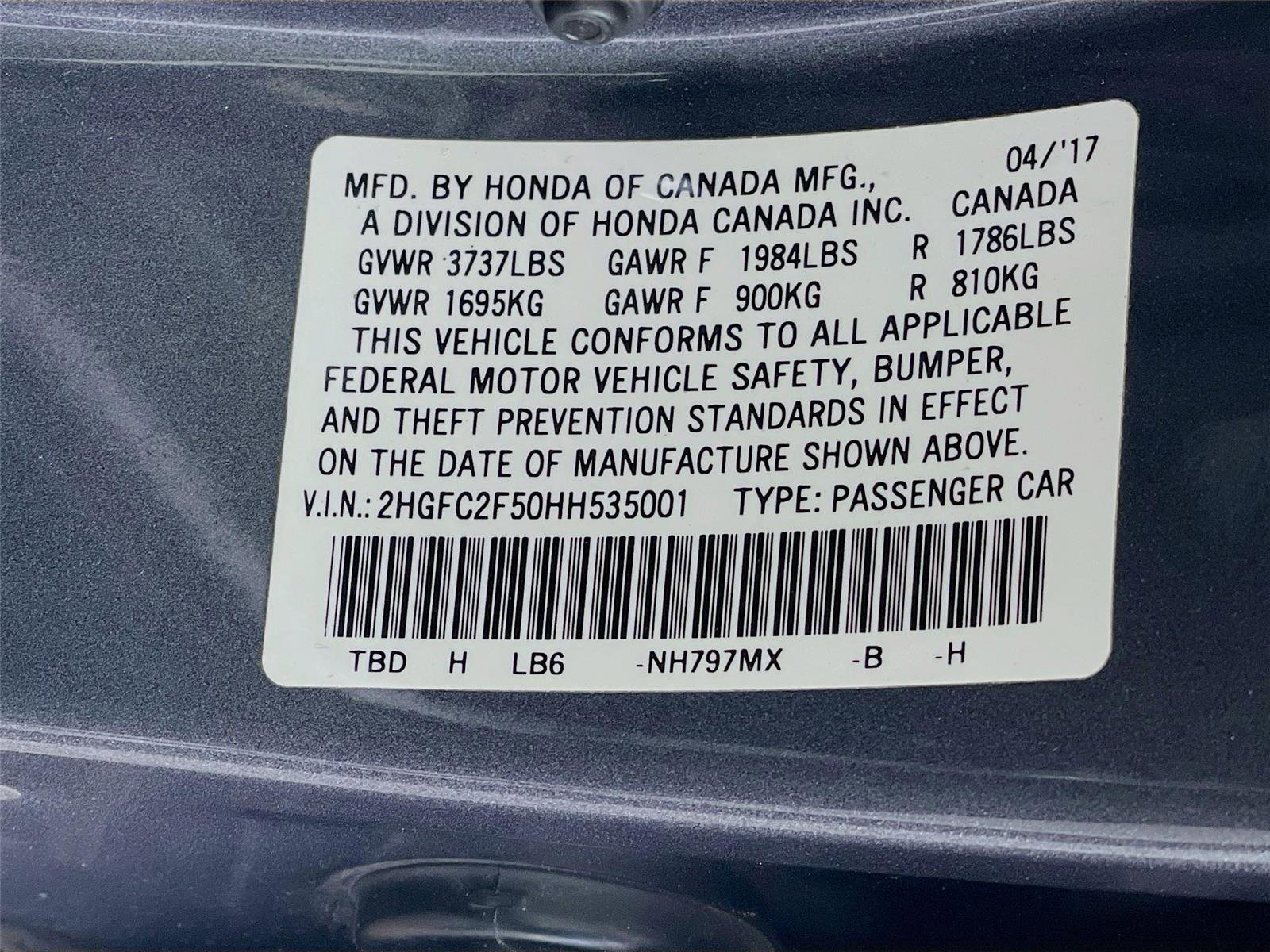 Used 2017 Honda Civic LX image 34