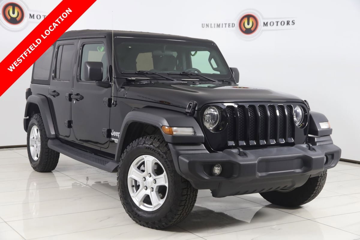 Used 2018 Jeep Wrangler Unlimited Sport S AWD/4WD image 1