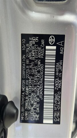 Used 2010 Toyota Prius Two FWD image 20