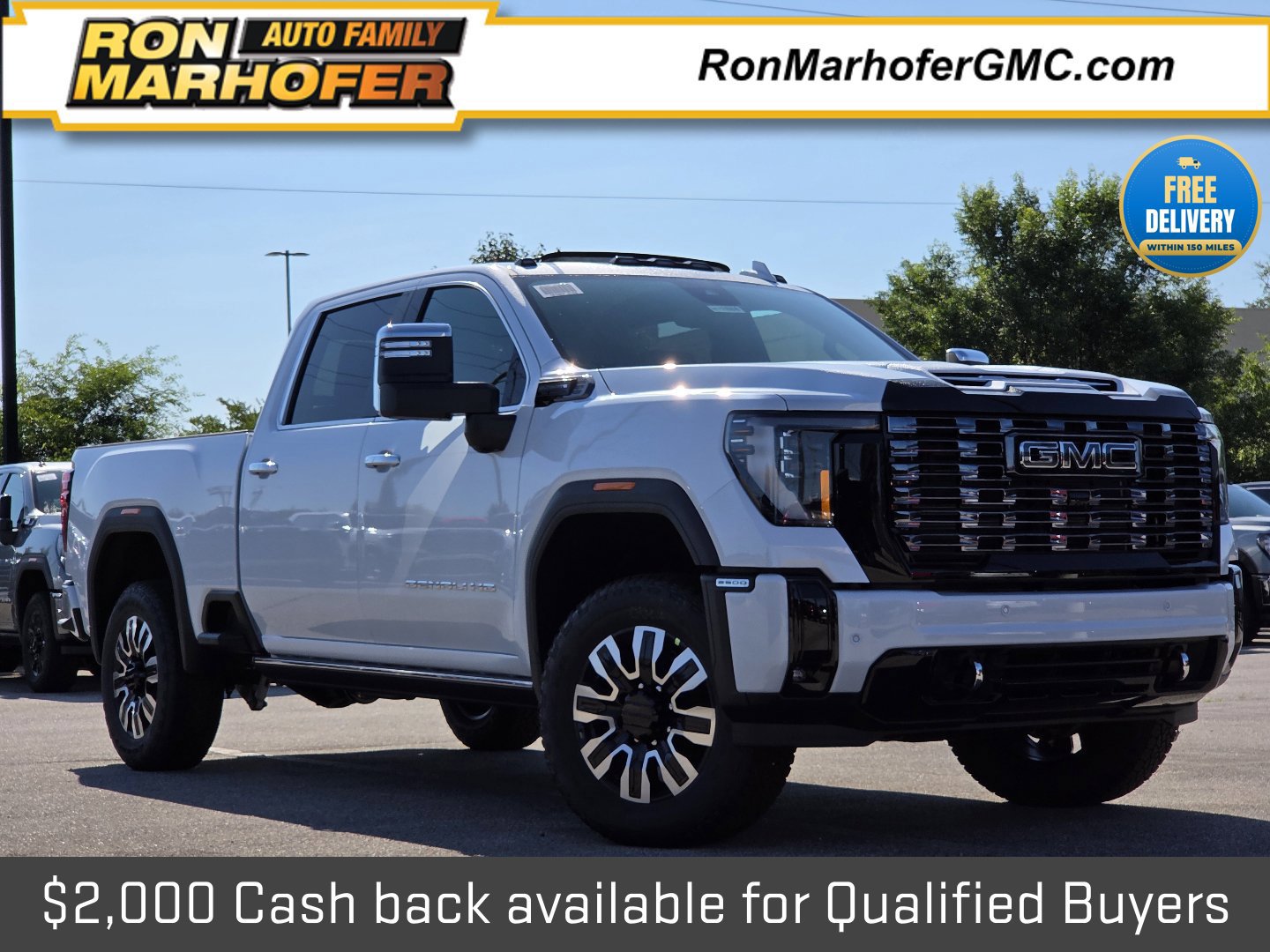 New 2026 GMC Sierra 2500 Denali Ultimate w/ Max Trailering Package AWD/4WD 360° Tour