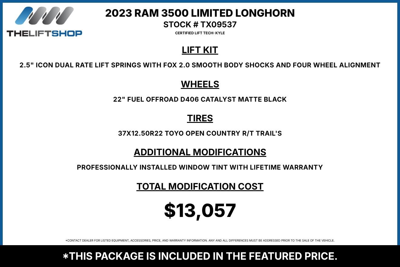 Used 2023 RAM 3500 Limited AWD/4WD image 2