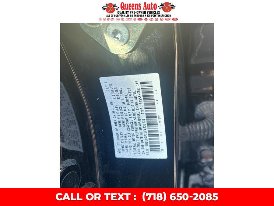 Used 2015 Honda Accord EX image 27