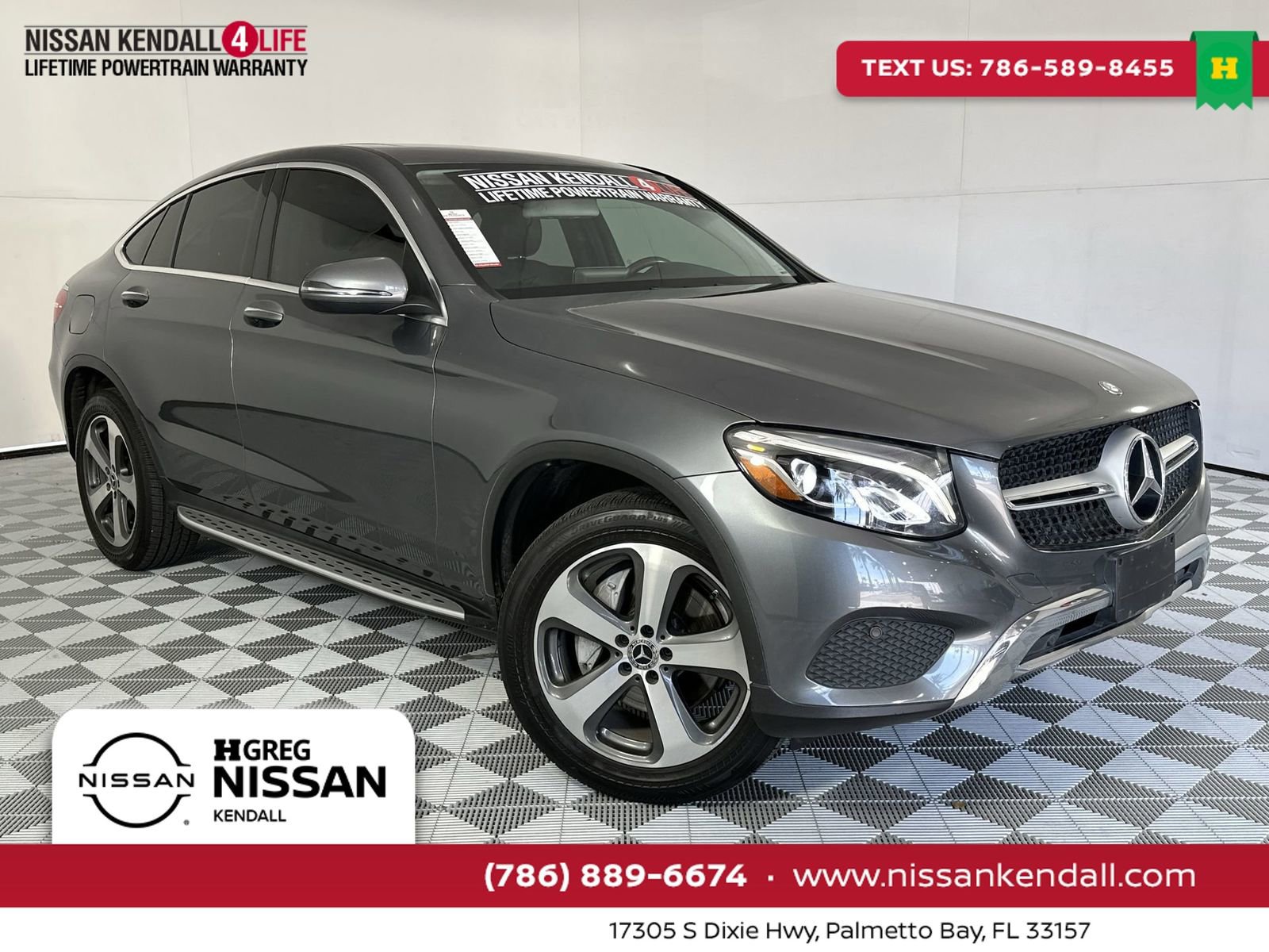 Used 2017 Mercedes-Benz GLC 300 4MATIC Coupe w/ Premium 2 Package