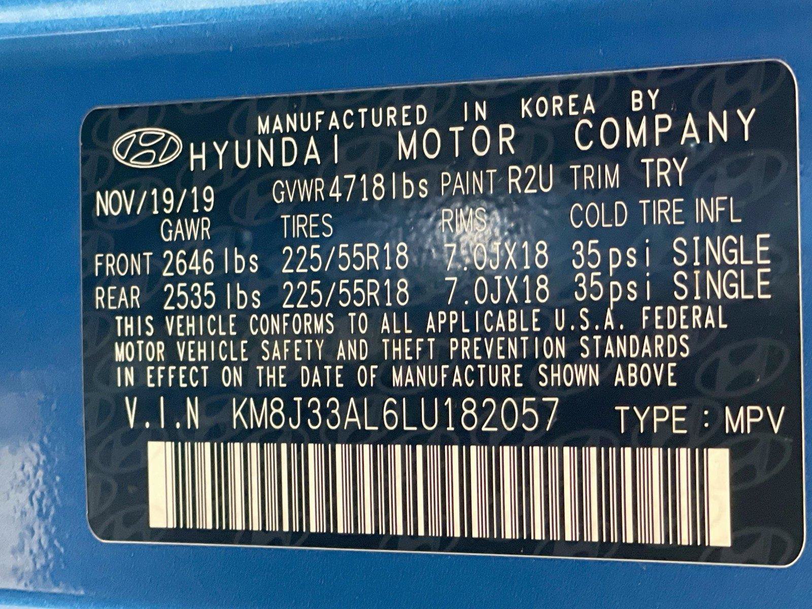 Used 2020 Hyundai Tucson SEL FWD image 33
