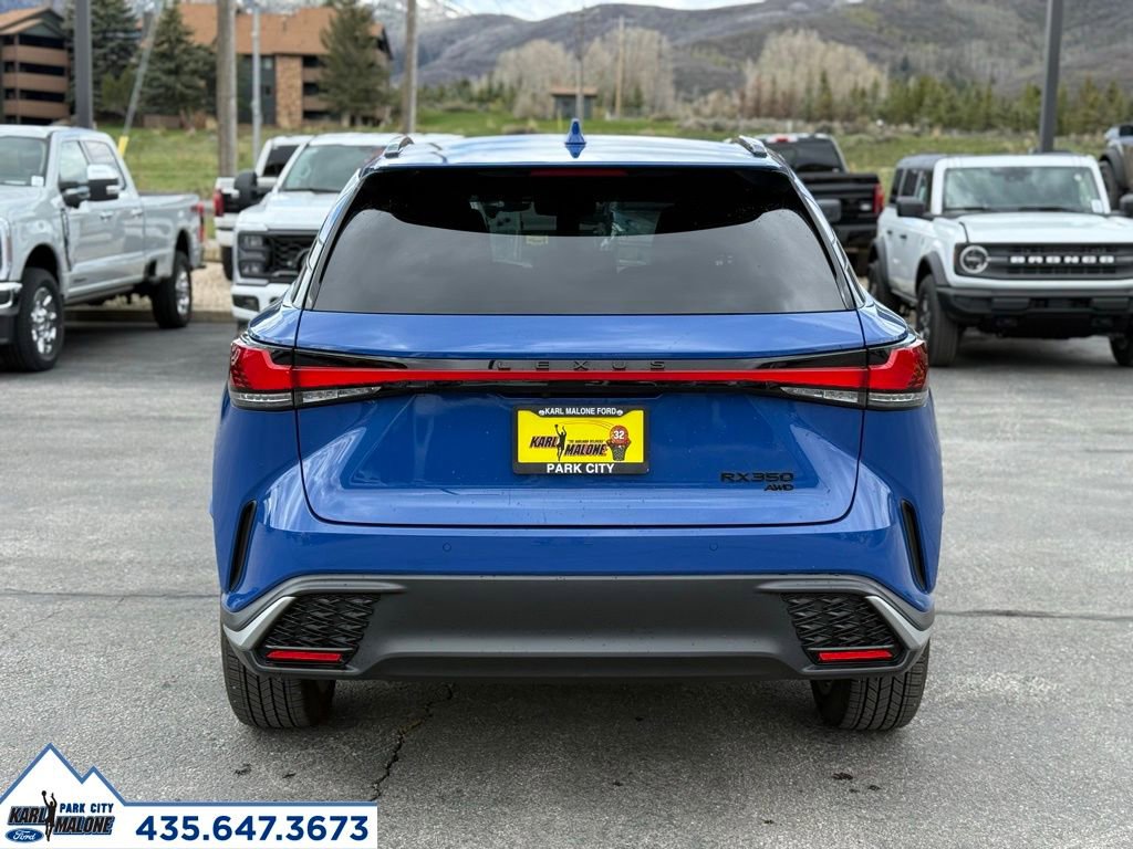 Used 2024 Lexus RX 350 F Sport w/ Convenience Package AWD/4WD image 4