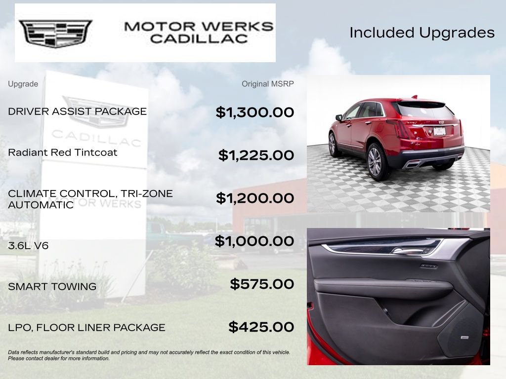 Certified 2026 Cadillac XT5 Premium Luxury w/ Driver Assist Package AWD/4WD image 8