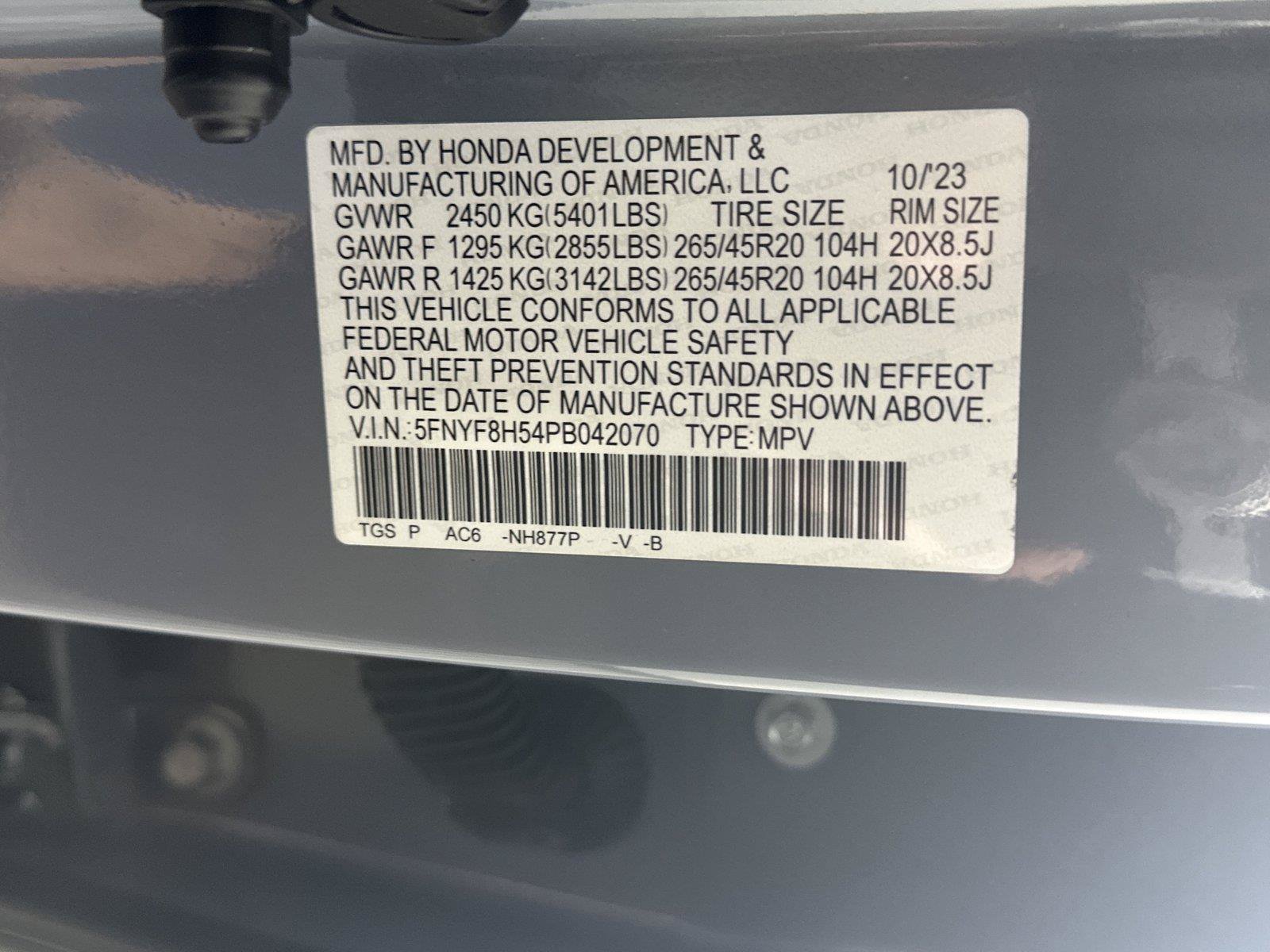 Used 2023 Honda Passport EX-L image 30