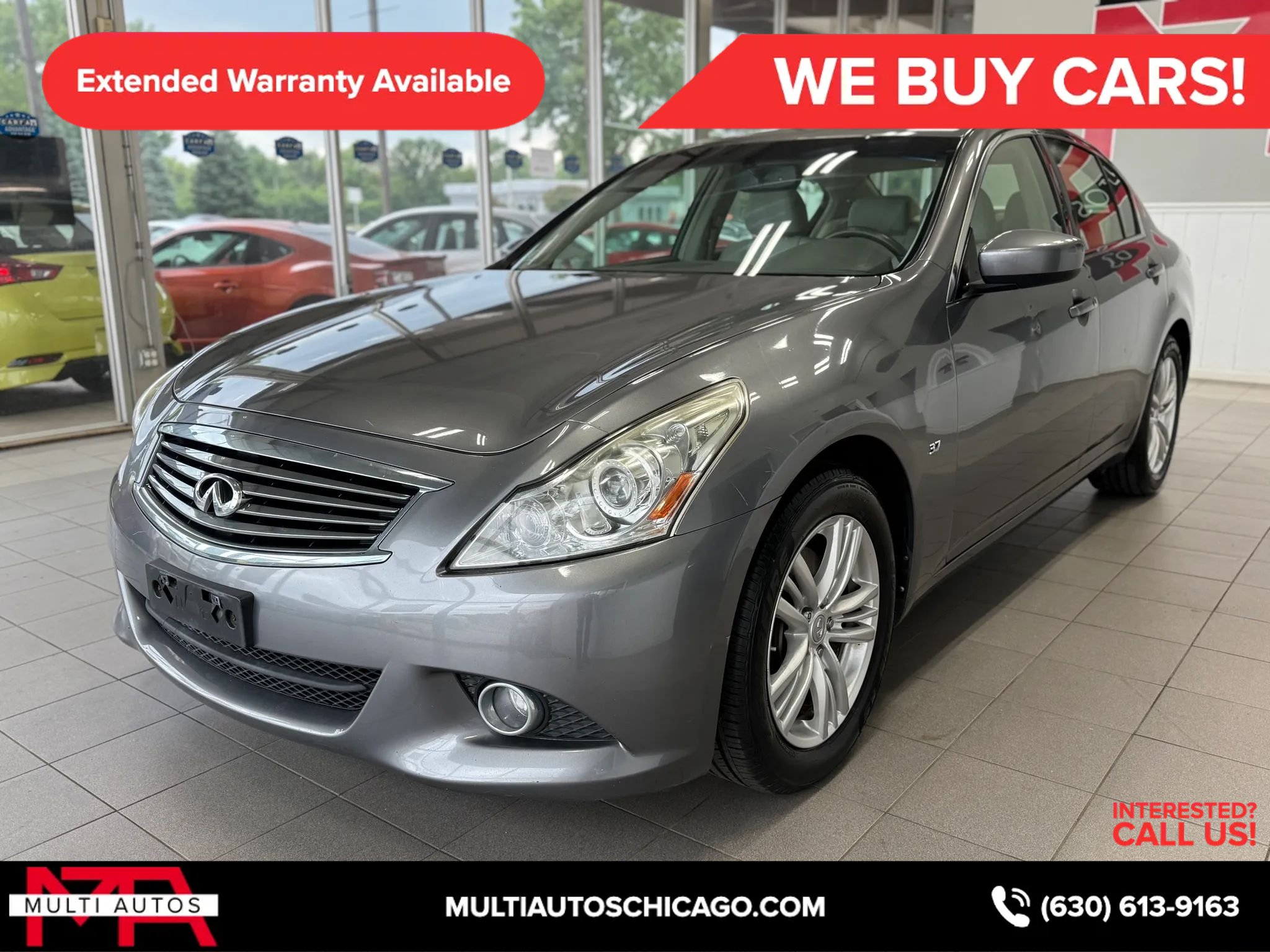 Used 2015 INFINITI Q40 AWD w/ Navigation Package image 8