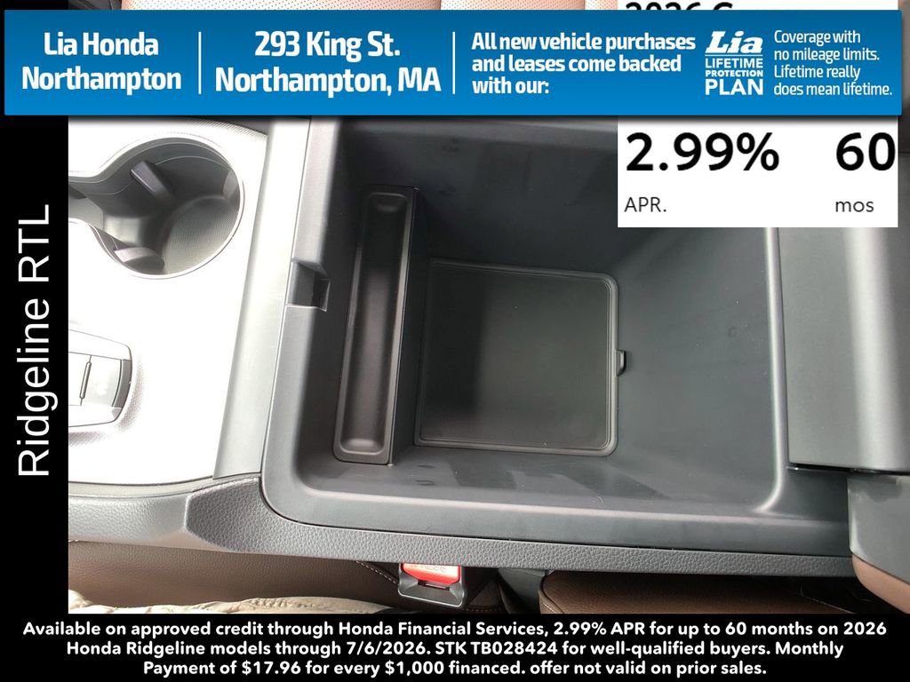 New 2026 Honda Ridgeline RTL image 22