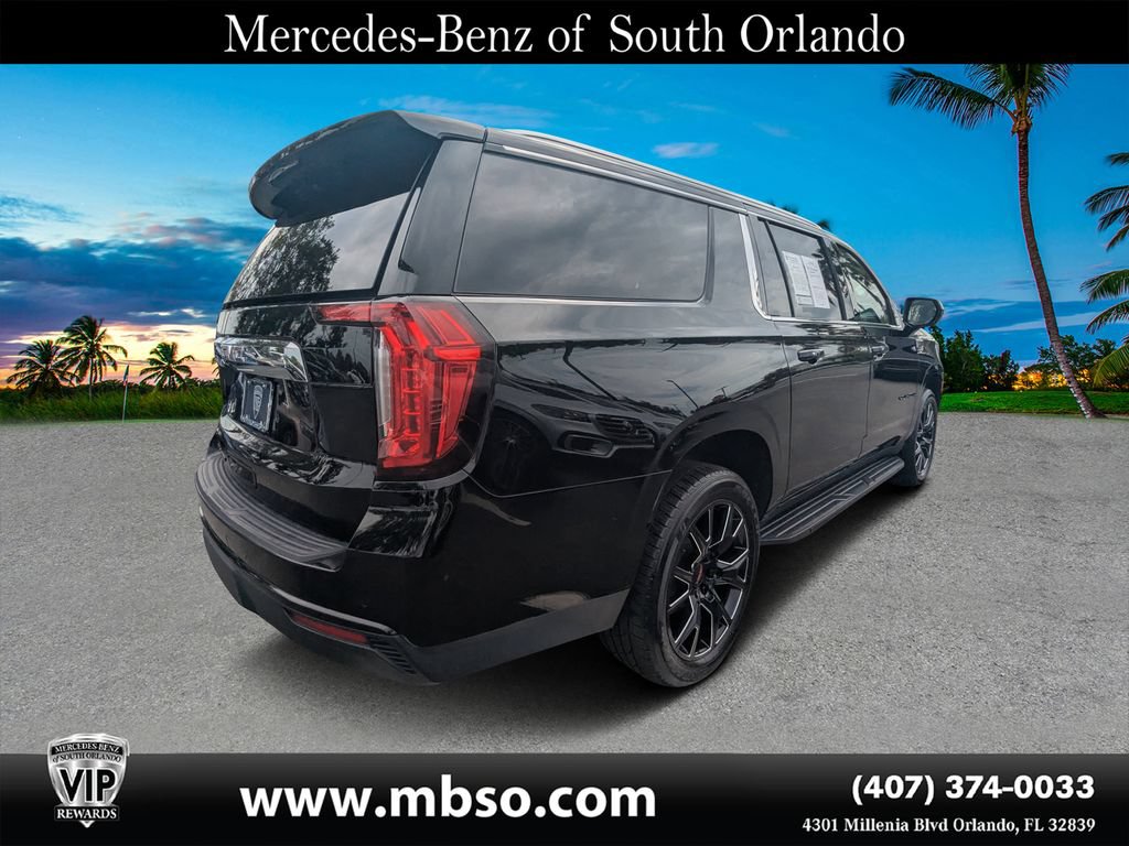 Used 2022 GMC Yukon XL SLE w/ Gmc Pro Safety Plus Package RWD image 16