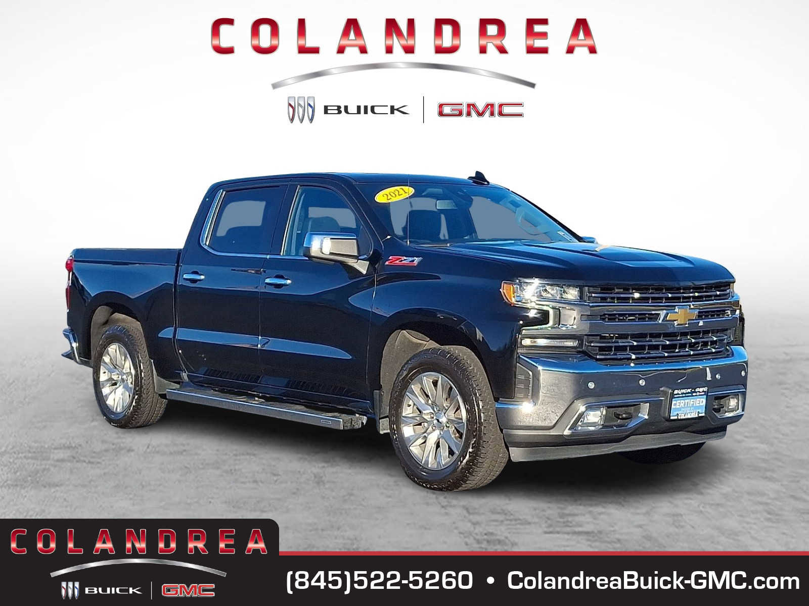 Certified 2021 Chevrolet Silverado 1500 LTZ w/ Safety Package II
