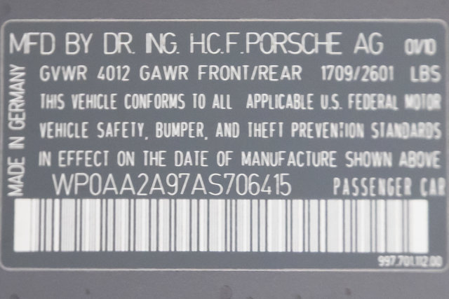Used 2010 Porsche 911 Carrera RWD image 94