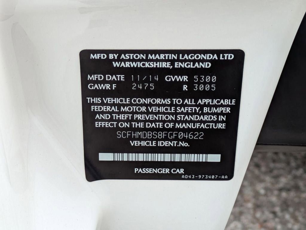 Used 2015 Aston Martin Rapide S image 40