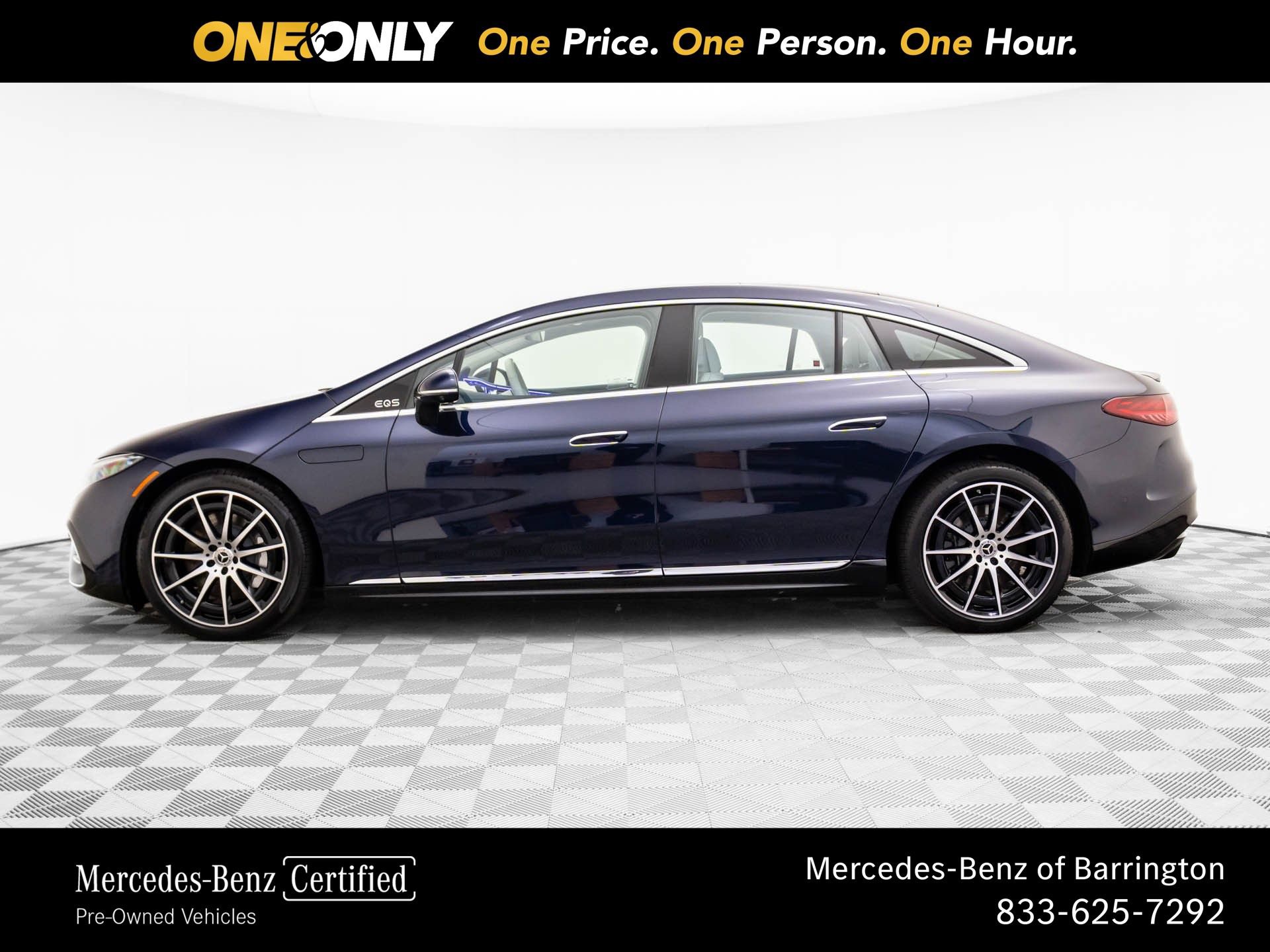 Used 2023 Mercedes-Benz EQS 580 4MATIC Sedan video 2