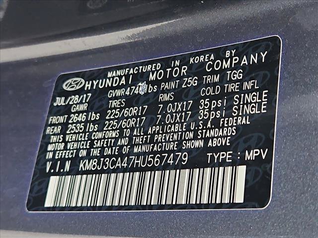 Used 2017 Hyundai Tucson SE w/ SE Popular Package 02 AWD/4WD image 23