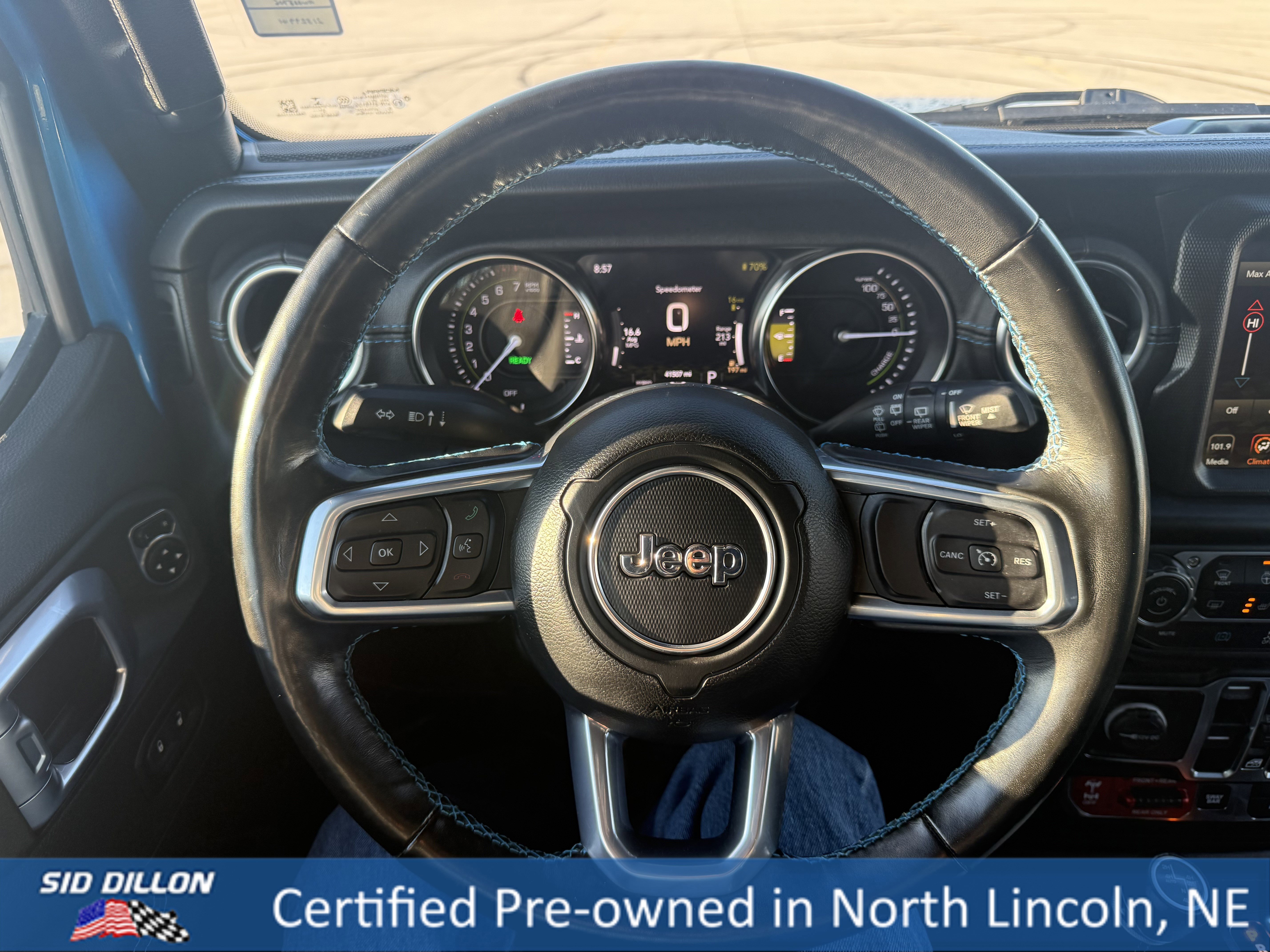 Used 2021 Jeep Wrangler Unlimited Rubicon 4xe w/ Cold Weather Group image 11