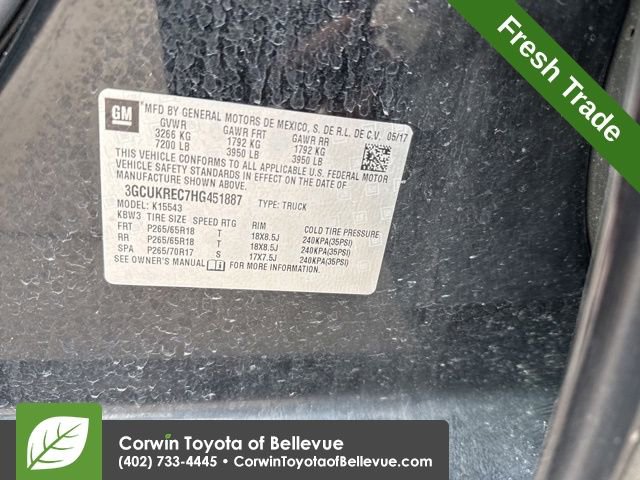 Used 2017 Chevrolet Silverado 1500 LT w/ All Star Edition image 12