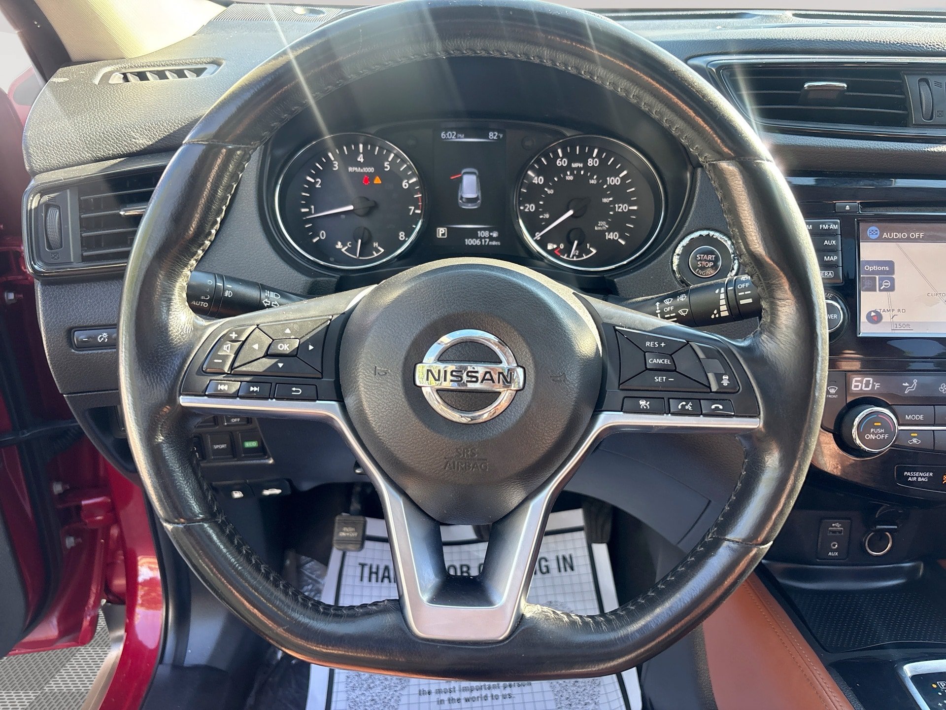 Used 2017 Nissan Rogue SL w/ SL Premium Package AWD/4WD image 11
