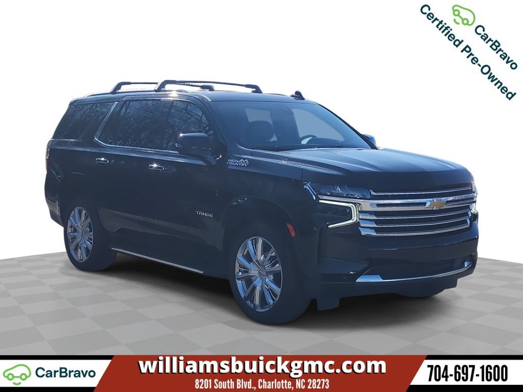 Certified 2022 Chevrolet Tahoe High Country w/ Max Trailering Package