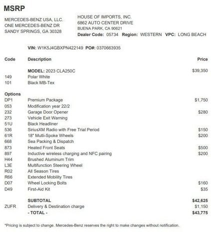 Used 2023 Mercedes-Benz CLA 250 image 4