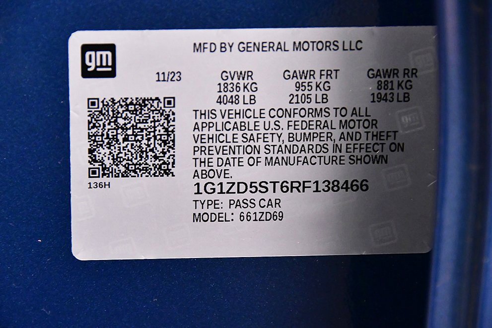 Used 2024 Chevrolet Malibu LT image 13