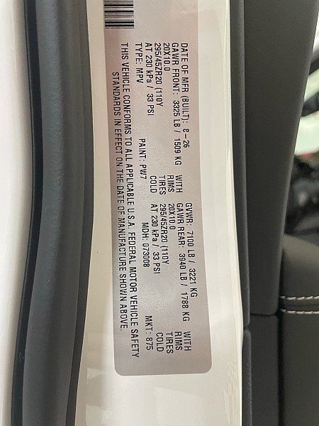 New 2026 Dodge Durango SRT Hellcat AWD/4WD image 42