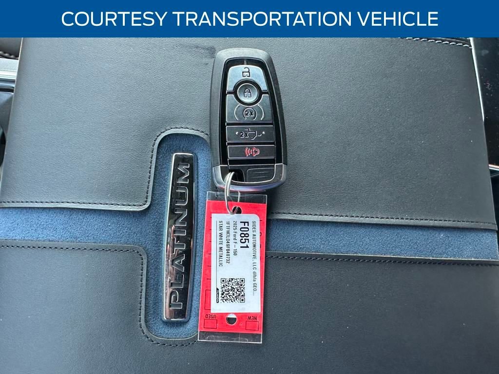 New 2025 Ford F150 Platinum w/ Equipment Group 702A High image 24