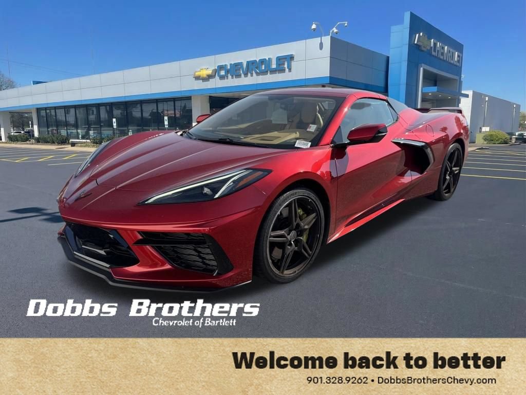 Used 2021 Chevrolet Corvette Stingray Premium Conv w/ Z51 Performance Package RWD image 3