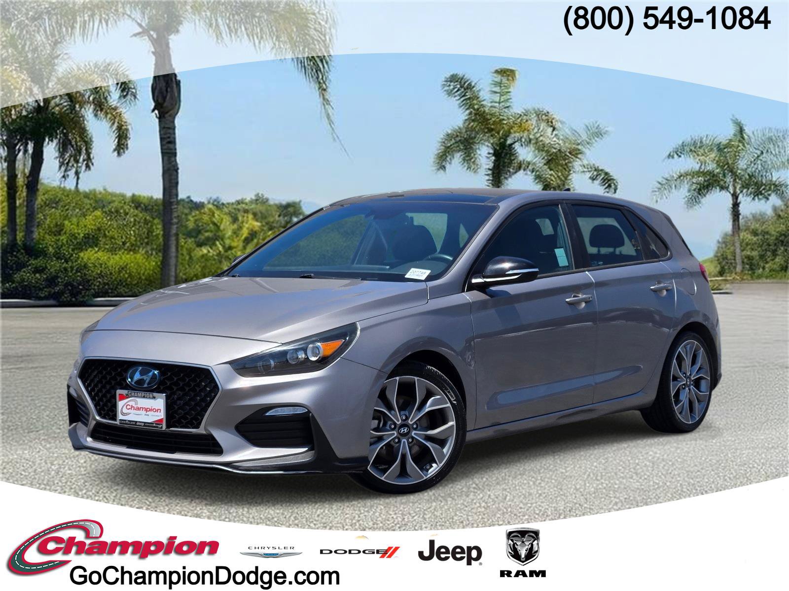 Used 2020 Hyundai Elantra GT N Line w/ Tech Package 03 FWD image 1