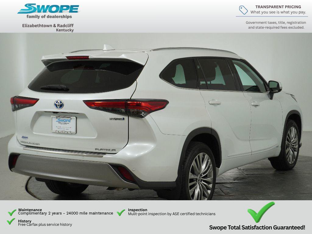 Used 2022 Toyota Highlander Platinum AWD/4WD image 3