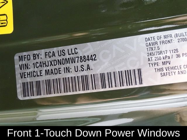 Used 2021 Jeep Wrangler Unlimited Sport S image 19