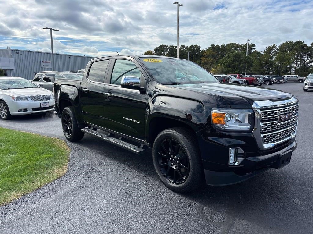 Certified 2022 GMC Canyon Denali w/ Denali Black Edition Package image 1