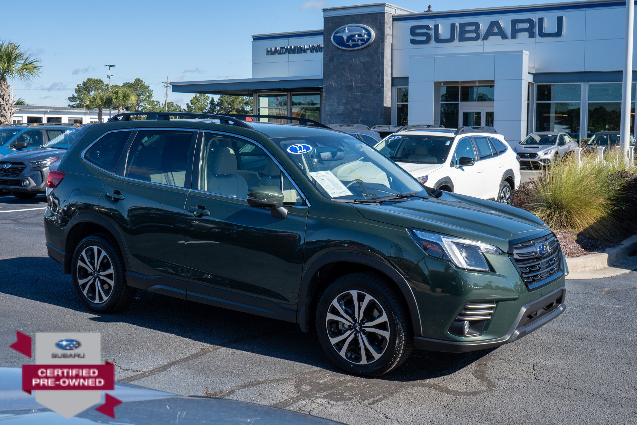 Certified 2022 Subaru Forester Limited
