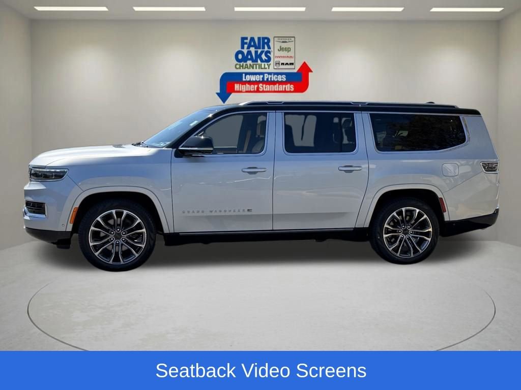 Certified 2025 Jeep Grand Wagoneer L Series III w/ Rear Seat Video Group 1 image 12