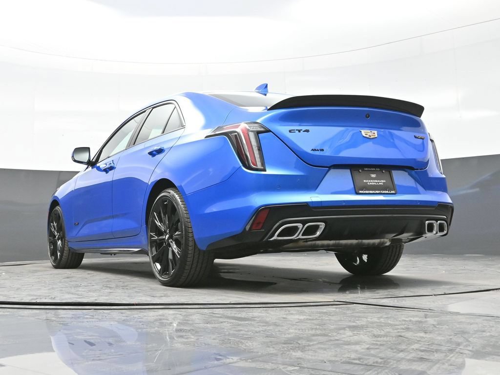 New 2025 Cadillac CT4 V w/ LPO, ONYX Package AWD/4WD image 21