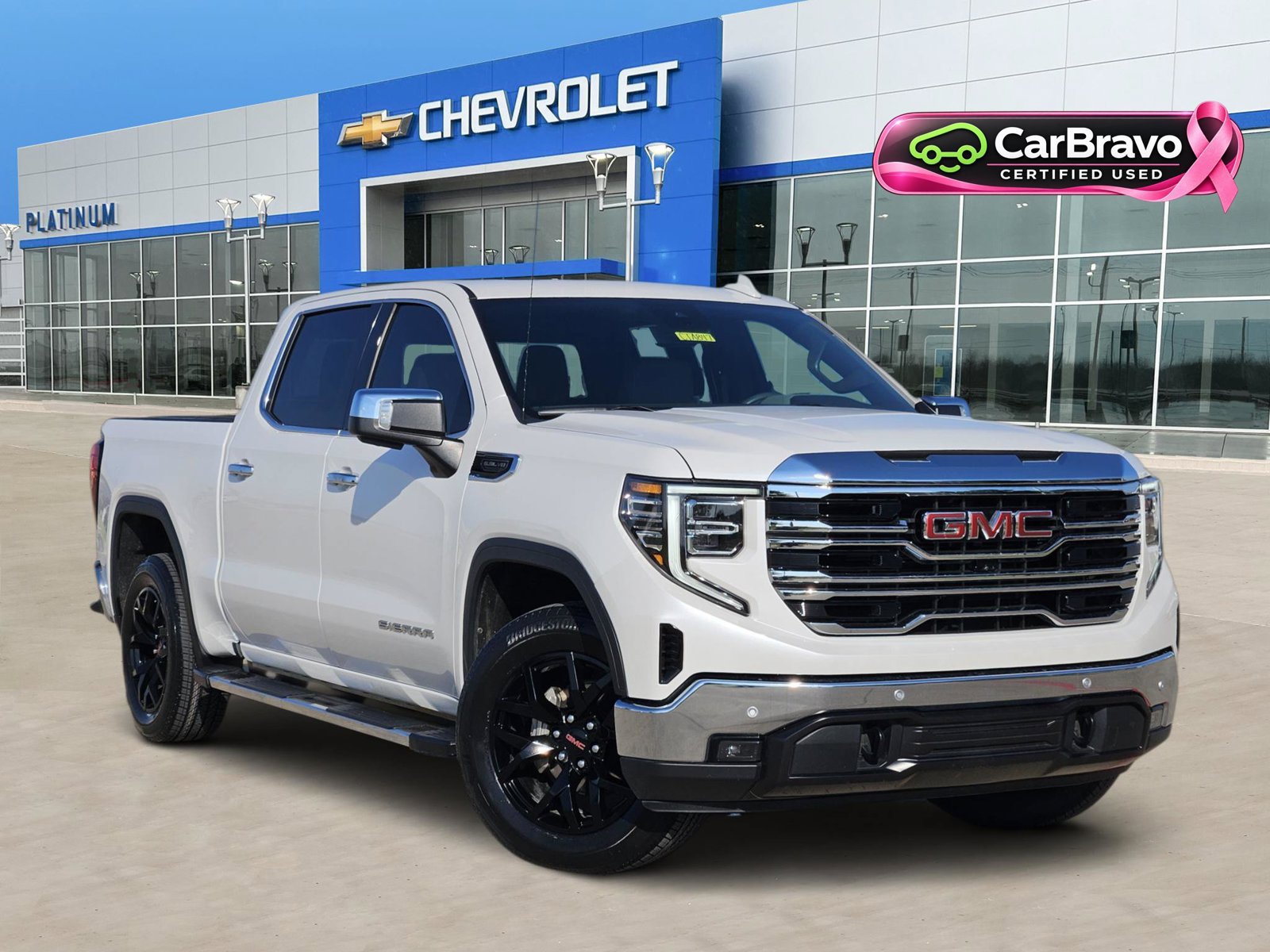 Certified 2024 GMC Sierra 1500 SLT w/ SLT Premium Plus Package RWD 360° Tour