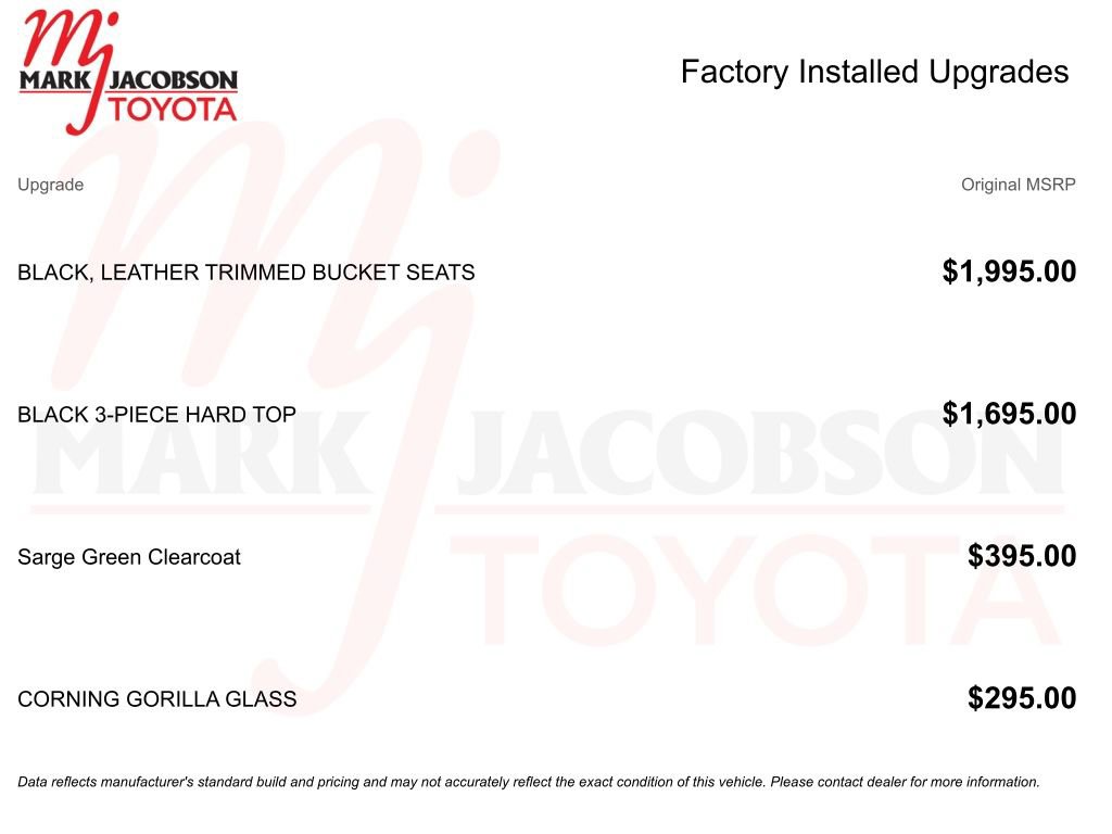 Used 2022 Jeep Gladiator Mojave image 5