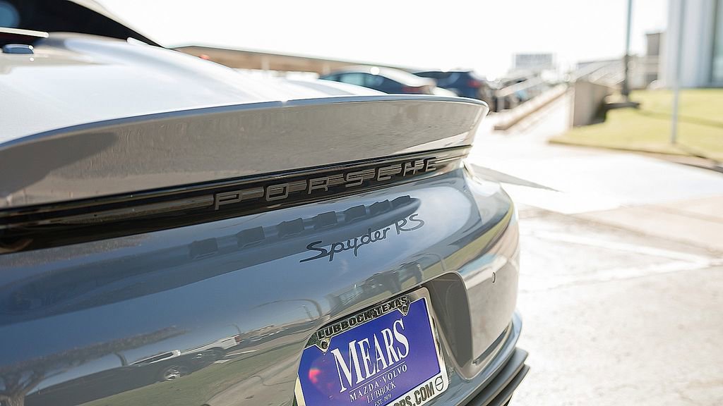 Used 2025 Porsche 718 Boxster Spyder RS w/ Light Design Package image 15