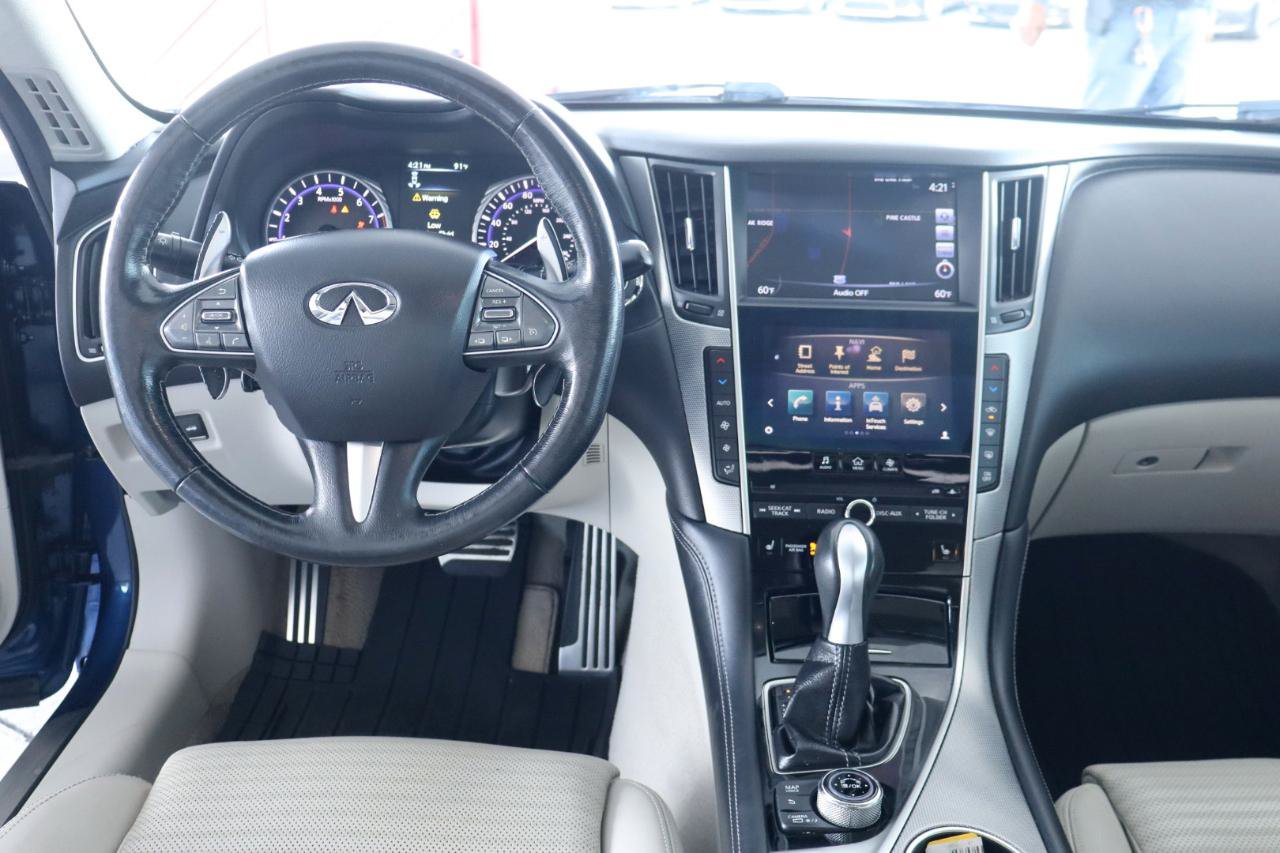 Used 2016 INFINITI Q50 Red Sport 400 RWD image 17