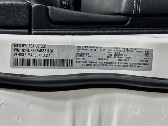 Used 2021 Jeep Grand Cherokee Limited w/ Quick Order Package 28K 80th AWD/4WD image 51