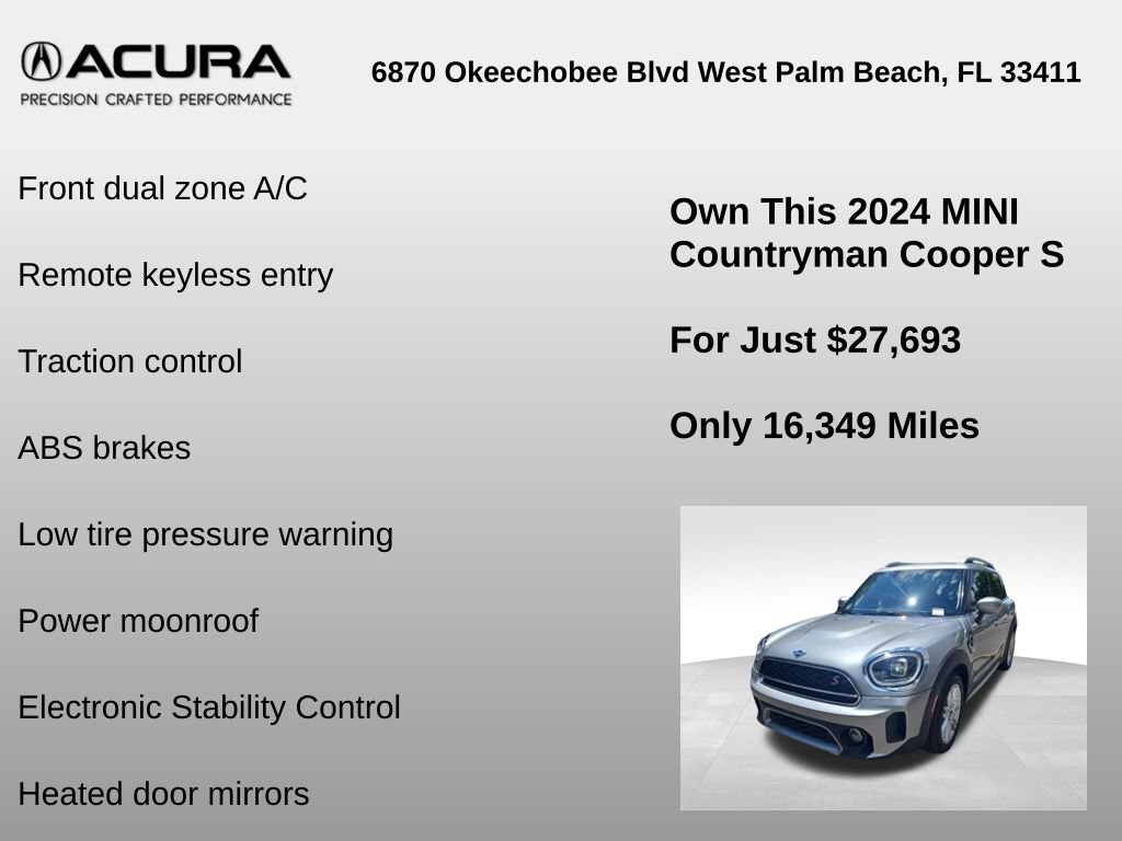 Used 2024 MINI Cooper Countryman S w/ Premium Package FWD image 6