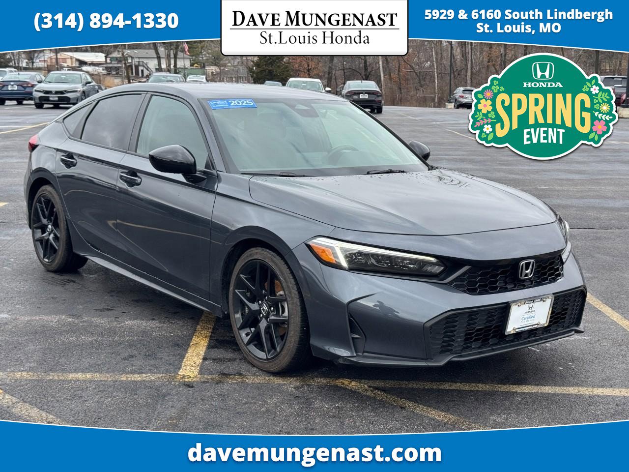 Certified 2025 Honda Civic Sport image 1