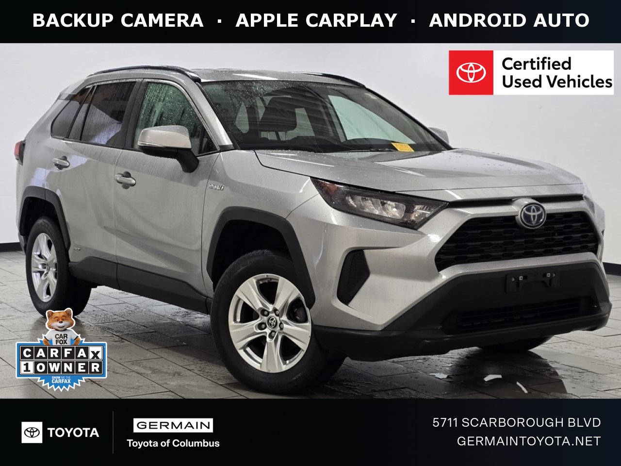 Certified 2021 Toyota RAV4 LE