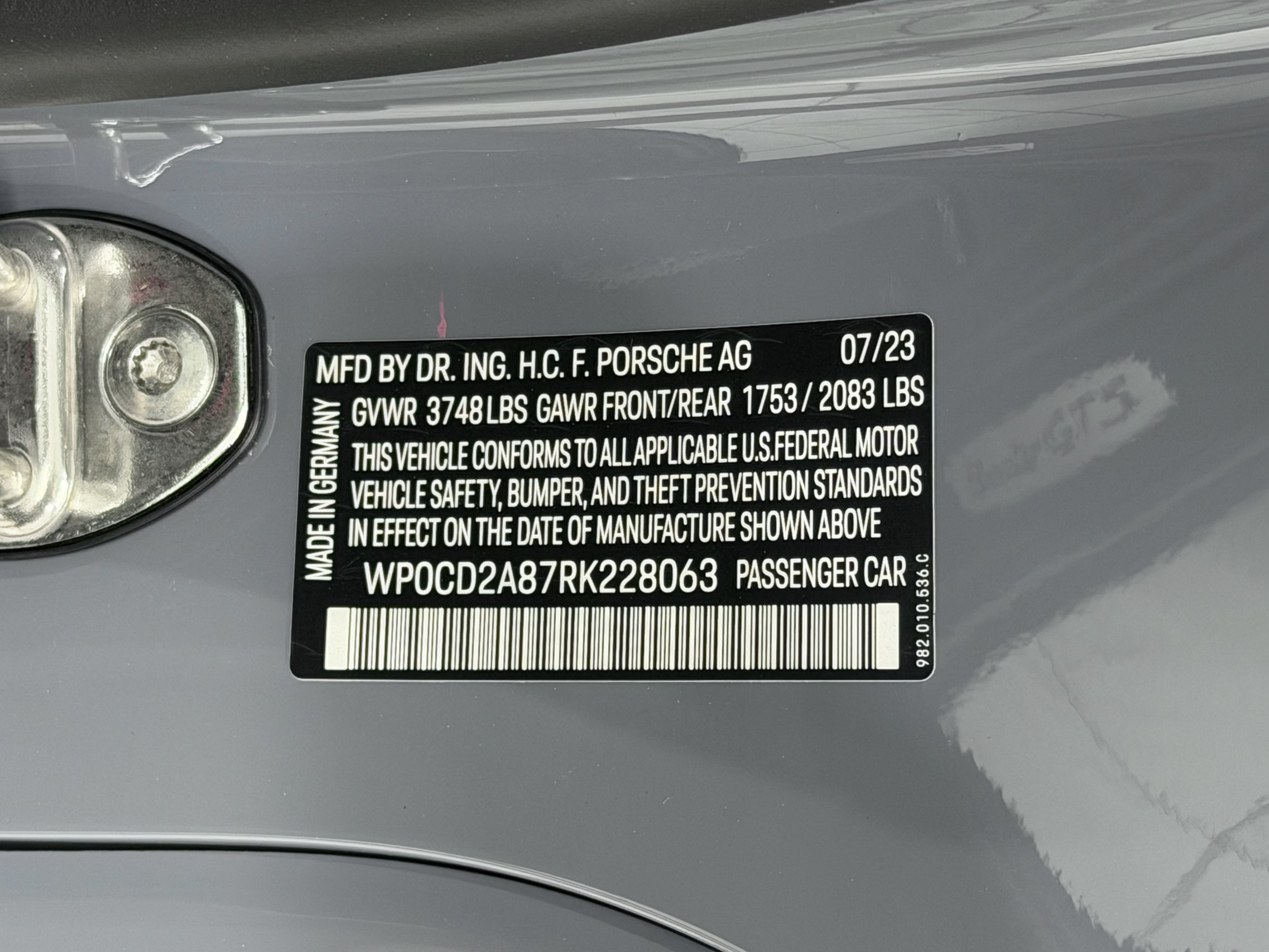 Used 2024 Porsche 718 Boxster GTS RWD image 62