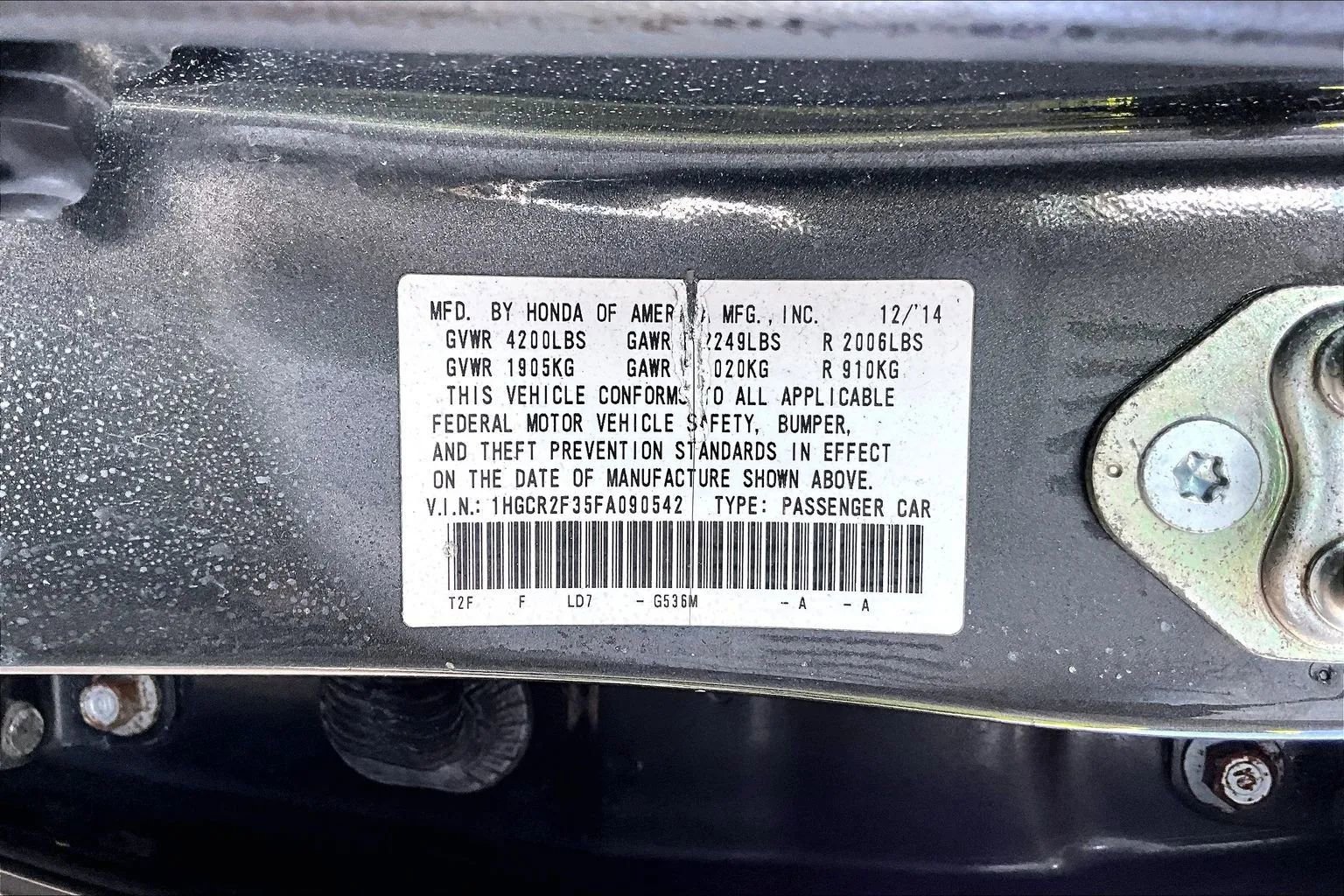 Used 2015 Honda Accord LX image 16