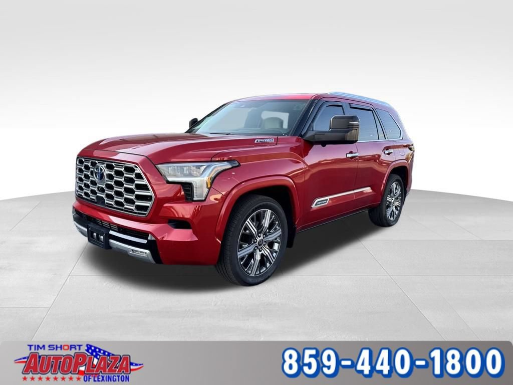 Used 2023 Toyota Sequoia Capstone AWD/4WD video 1