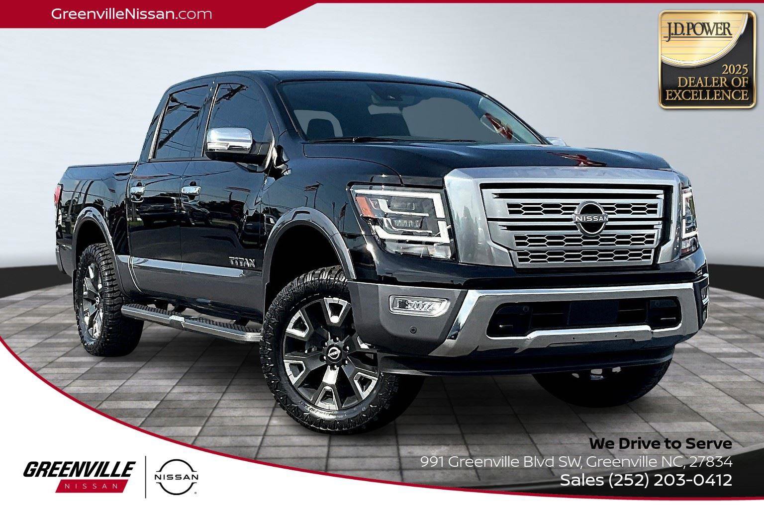 Certified 2024 Nissan Titan Platinum Reserve w/ Moonroof Package