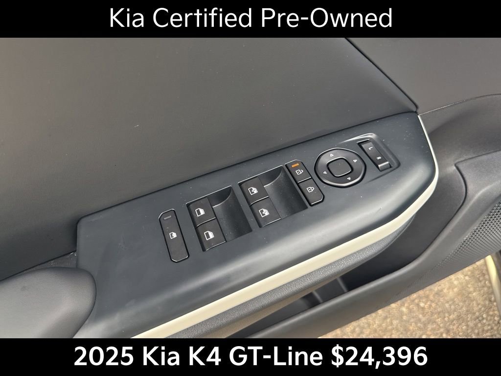 Certified 2025 Kia K4 GT-Line w/ GT-Line Sunroof Package image 13